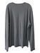 Zegna Like New Size XL Gray Cotton Blend Solid Crew Men's Sweater XL