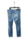 S.M.N. DENIM Size 38 Light Wash Cotton Solid Jean Men's Pants 38