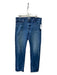S.M.N. DENIM Size 38 Medium Light Wash Cotton Solid Jean Men's Pants 38