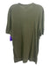 Brunello Cucinelli Size Est XXL Green Cotton Blend Solid T shirt Short Sleeve Est XXL