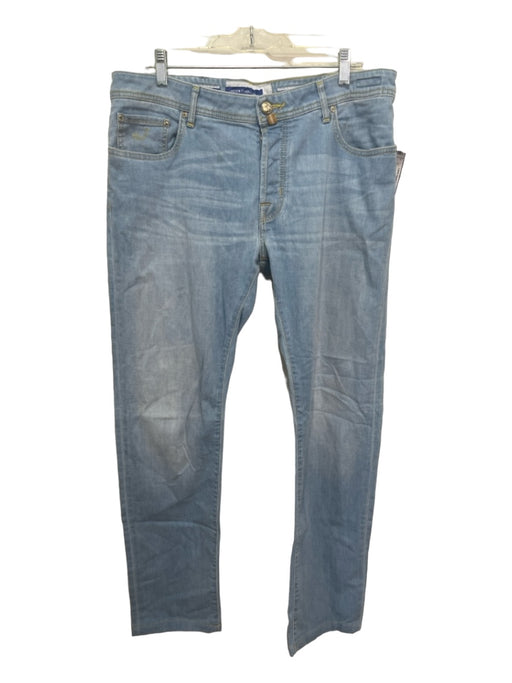 Jacob Cohen Size 38 Light Wash Cotton Blend Solid Jean Men's Pants 38