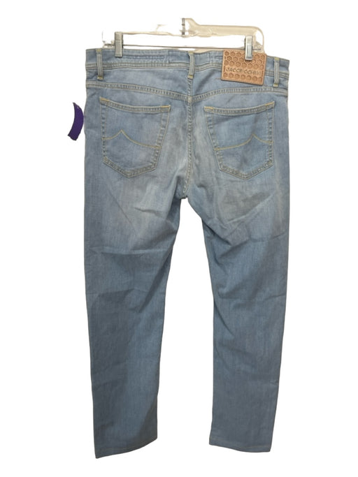 Jacob Cohen Size 36 Light Wash Cotton Blend Solid Jean Men's Pants 36