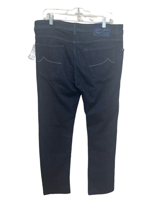Jacob Cohen Size 36 Dark Wash Cotton Blend Solid Jean Men's Pants 36