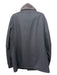 Herno Size 56 Dark Gray Wool Blend Solid Zip UP Men's Jacket 56