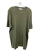 Brunello Cucinelli Size XXL Olive Cotton Blend Solid T shirt Crew Short Sleeve XXL