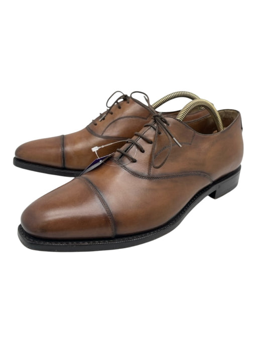 Berluti Shoe Size 8.5 Brown Leather Solid Dress Men's Shoes Brown / 8.5