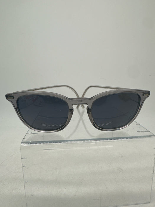 Oliver Peoples Gray Blue Acetate Translucent Solid Sunglasses