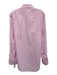 Sid Mashburn Size 15.5 Pink & White Cotton Striped Button Up Long Sleeve Shirt Pink & White / 15.5