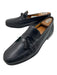 No Brand Shoe Size 10.5 Black Leather Solid Tassel Men's Shoes 10.5