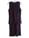 Scotch & Soda Size Mixed Brown Rayon Blend Knit Vest Front Pocket Pant Set Brown / Mixed