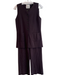 Scotch & Soda Size Mixed Brown Rayon Blend Knit Vest Front Pocket Pant Set Brown / Mixed