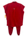 Figs Size XXS Red Polyester Blend Sleeveless Scrubs Jogger Pants Set Red / XXS