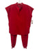Figs Size XXS Red Polyester Blend Sleeveless Scrubs Jogger Pants Set Red / XXS