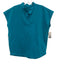 Figs Size XXS Blue Green Polyester Blend Sleeveless Scrubs Jogger Pants Set Blue Green / XXS