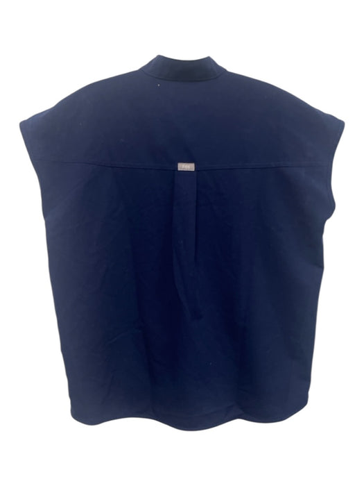 Figs Size XXS Navy Blue Polyester Blend Sleeveless Scrubs Jogger Pants Set Navy Blue / XXS