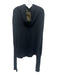 Y-3 Size XS Black Cotton Hood Long Sleeve Kangaroo Pocket Hoodie Sweater Black / XS