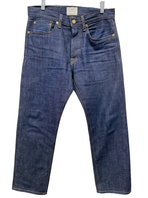 Sid Mashburn Size 31 Dark Wash Cotton Solid Jean Men's Pants 31