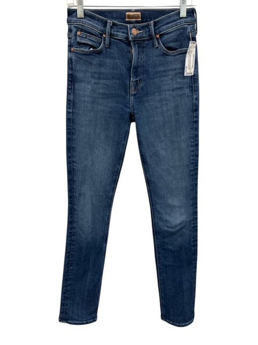 Mother Size 25 Medium Wash Cotton Blend Mid Rise Zip & Button Jeans Medium Wash / 25