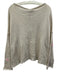 Wooden Ships Size M/L Cream & pink Acrylic & Wool Blend Knit Hearts Sweater Cream & pink / M/L