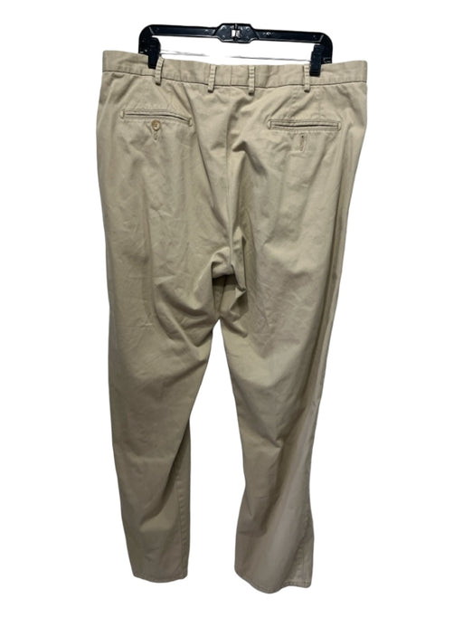 Peter Millar Size 40 Beige Cotton Blend Solid Khakis Men's Pants 40