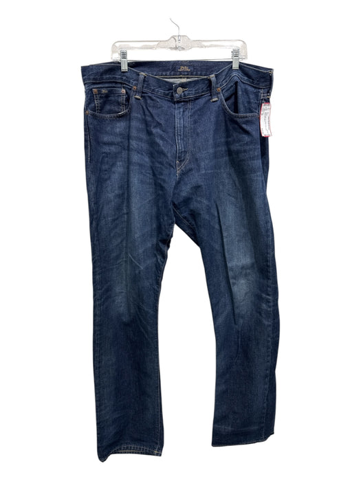 Polo Size 38 Dark Wash Cotton Solid Jean Men's Pants Dark Wash / 38