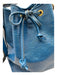 Louis Vuitton Blue Leather Epi Drawstring Bucket Vintage Bag Blue / S/M