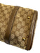 Gucci Beige & Brown Canvas & Leather Guccissima Zip Close Crossbody Strap Bag Beige & Brown / M/L