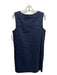 Theory Size 6 Navy Blue Linen Blend Side Pocket Above knee Shift Dress Navy Blue / 6