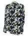 Equipment Size XS Blue, Green & Multi Silk Long Sleeve Floral Top Blue, Green & Multi / XS