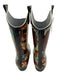 Nomad Shoe Size 10 Multi Rubber Upper Abstract Print Pointed Toe Western Boots Multi / 10