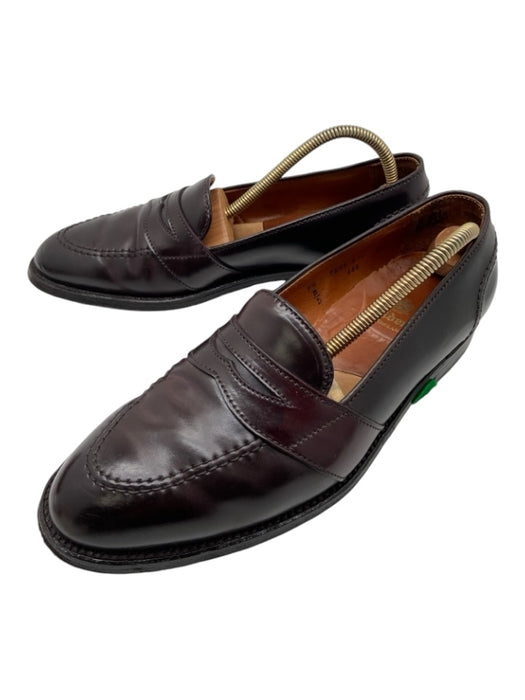 Alden Shoe Size 9.5 Oxblood Leather Solid Dress Men's Shoes 9.5