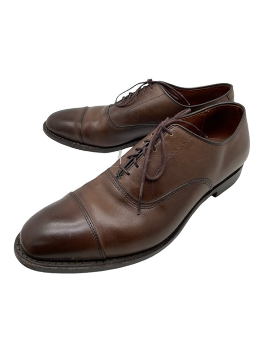 Allen Edmonds Shoe Size 10 Brown Leather Solid Dress Men's Shoes 10