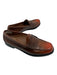 Weejuns Shoe Size 10.5 AS IS Brown Leather Stitch Detail Leather Sole Loafers 10.5