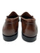 Weejuns Shoe Size 10.5 AS IS Brown Leather Stitch Detail Leather Sole Loafers 10.5