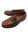 Weejuns Shoe Size 10.5 AS IS Brown Leather Stitch Detail Leather Sole Loafers 10.5