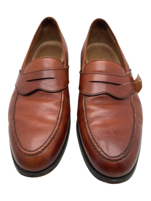 Peal & Co Shoe Size 10 Brown Leather Solid Dress Men's Shoes Brown / 10