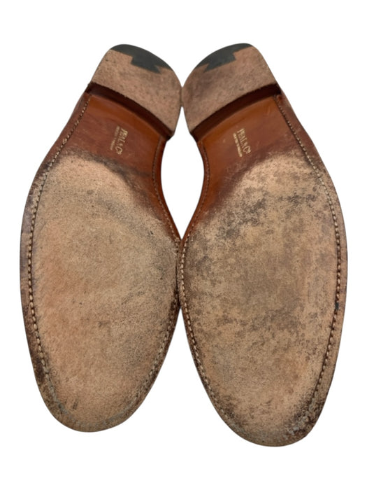 Peal & Co Shoe Size 10 Brown Leather Solid Dress Men's Shoes Brown / 10