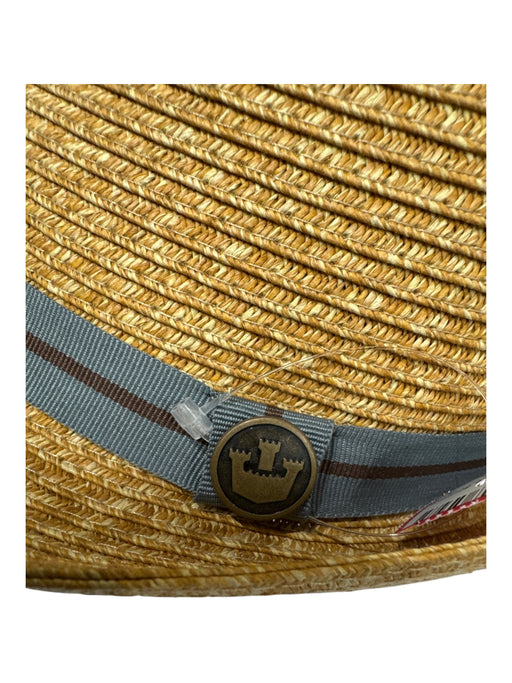 Goorin Bros Beige Paper Ribbon Application Men's Hat Beige