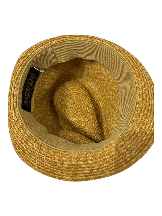 Goorin Bros Beige Paper Ribbon Application Men's Hat Beige