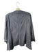 Tart Size S Gray Faux Suede Pockets Open Front Long Sleeve Jacket Gray / S