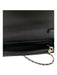 Badgley Mischka Black Leather Silver Hardware Crossbody Inside Pockets Bag Black / Small