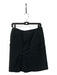 Worth Size 2 Black Cotton Blend Pleat Detail zip fly Pockets Fringe Detail Skirt Black / 2