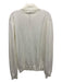 Suitsupply NWT Size XL Cream Merino Wool Solid Quarter Zip Men's Sweater Cream / XL