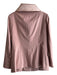 Liliu Size 6 Pale Pink Wool Blend Silk Collar Front Zip Pockets Jacket Pale Pink / 6