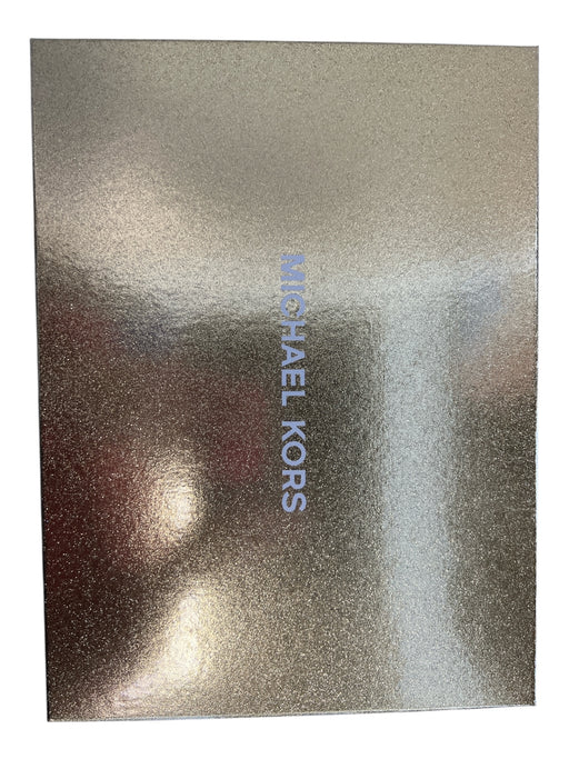 Michael Michael Kors Size One Size Cream & Tan Hat, Scarf, Gloves Accessory Set Cream & Tan / One Size