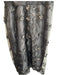 Moschino Size 6 Black Side Zip Draped Front Sleeveless Halter Gown Black / 6