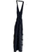 Moschino Size 6 Black Side Zip Draped Front Sleeveless Halter Gown Black / 6