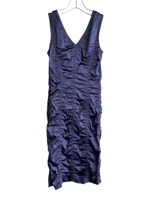 Philosophy di Alberta Ferretti Size Est XS Purple No Fabric Tag Sleeveless Dress Purple / Est XS