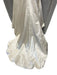 Allure Bridal Size Est XS/S Champagne Satin & Lace Back Button Sleeveless Gown Champagne / Est XS/S