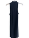 Helmut Lang Size Medium Black Viscose Sleeveless Draped neck draped bodice Dress Black / Medium